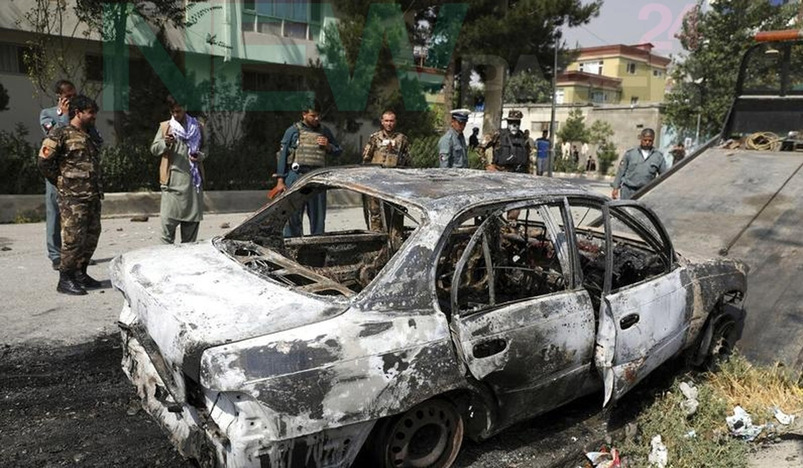 Rockets land near Afghan presidential palace Taliban deny responsibility